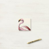 Post-it® Flamant Vintage (Sur un bureau)