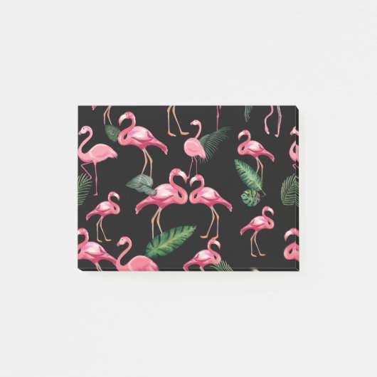 Post-it® Flamants roses Love Motif 4 (Devant)