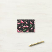 Post-it® Flamants roses Love Motif 4 (Sur un bureau)