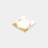 Post-it® Flamants roses roses (Incliné)