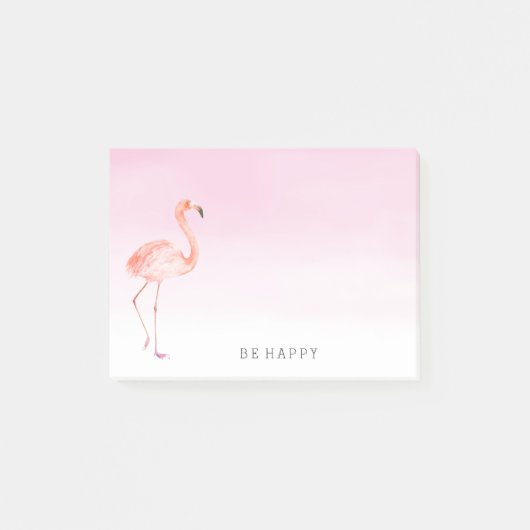 Post-it® Flamants roses roses personnalisés (Devant)