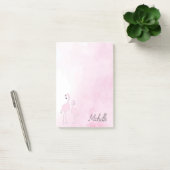 Post-it® Flamants roses roses personnalisés (Bureau)