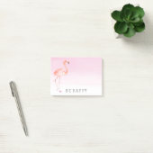 Post-it® Flamants roses roses personnalisés  (Bureau)