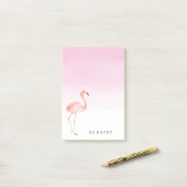 Post-it® Flamants roses roses personnalisés (Sur un bureau)
