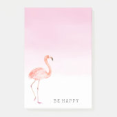 Post-it® Flamants roses roses personnalisés (Devant)