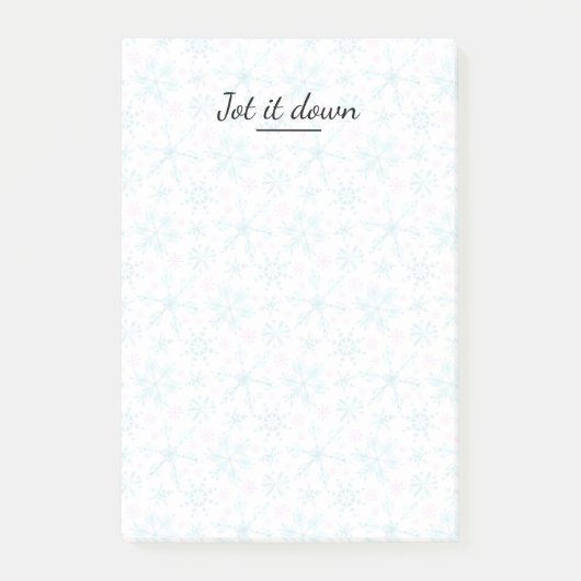 Post-it® Flambeaux d'hiver (Devant)