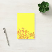 Post-it® Flames personnalisées cool Post-It-Notes (Bureau)