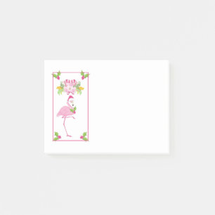 Post-it® Flamingo Rose Noël Tropical
