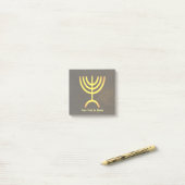 Post-it® Flamme de Menorah (Sur un bureau)