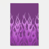 Post-it® Flammes de course violet cool (Devant)
