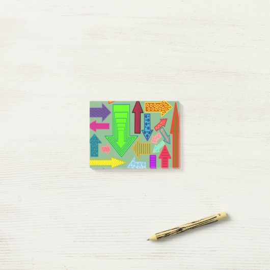 Post-it® Flèches (Sur un bureau)