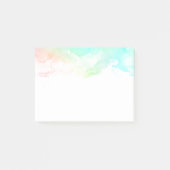 Post-it® Flèches Abstraites vert et bleu (Devant)