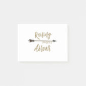 Post-it® Flèches de levage - Psaume 127:3-5 (Devant)