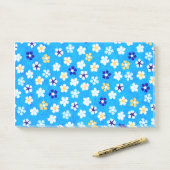 Post-it® fleur (Sur un bureau)