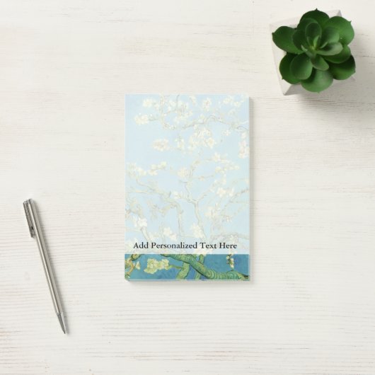 Post-it® Fleur | 1890 d'amande de Van Gogh | (Bureau)