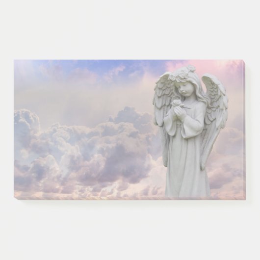 Post-it® Fleur Angel Holding (Devant)