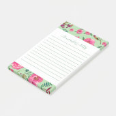 Post-it® Fleur aquarelle (Incliné)