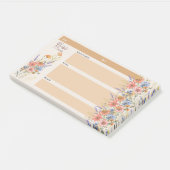 Post-it® Fleur BIBLE ÉTUDE NOTES Foi chrétienne Dons (Incliné)