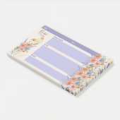 Post-it® Fleur BIBLE ÉTUDE NOTES Foi chrétienne Dons (Incliné)