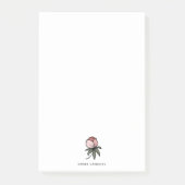 Post-it® Fleur botanique élégante (Devant)