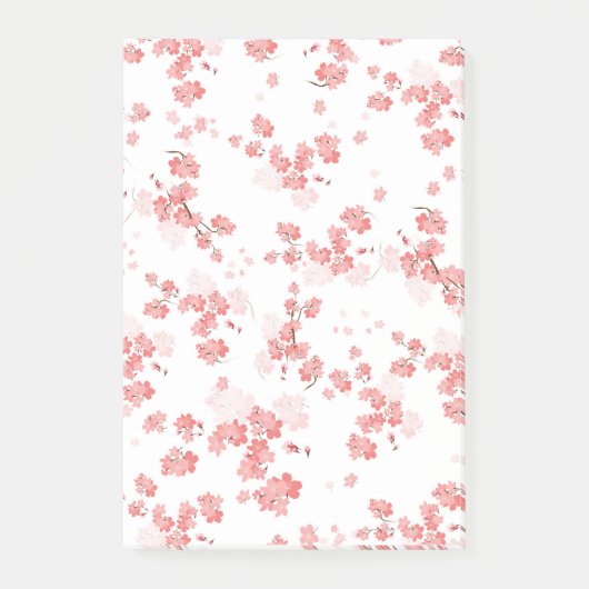 Post-it® Fleur cerise 2 (Devant)