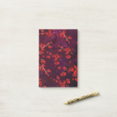 Post-it® Fleur cerise 3 (Sur un bureau)