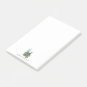 Post-it® Fleur colorée Succulente | Grande (Incliné)