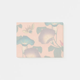 Post-it® Fleur d'abeille rose Art classique Hokusai
