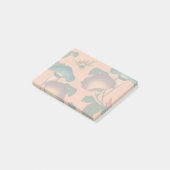 Post-it® Fleur d'abeille rose classique Hokusai Art (Incliné)