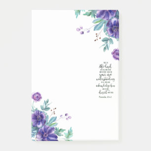 Post-it® Fleur de confiance dans le Seigneur