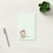 Post-it® Fleur de Daisy œuf Menthe Pâle (Bureau)