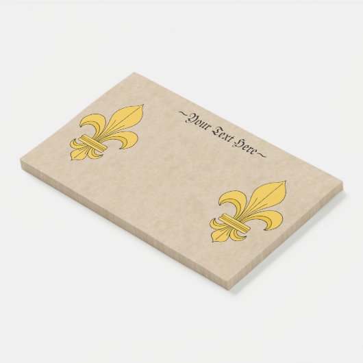 Post-it® Fleur de lis (Incliné)