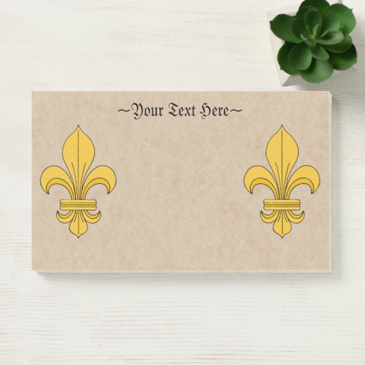 Post-it® Fleur de lis (Bureau)