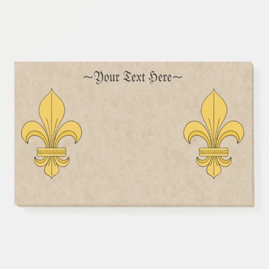 Post-it® Fleur de lis (Devant)