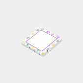 Post-it® Fleur de Lis Beads - Notes blanches (Incliné)