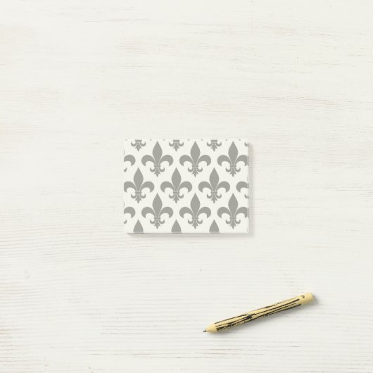 Post-it® Fleur de lis Motif Classic (Sur un bureau)