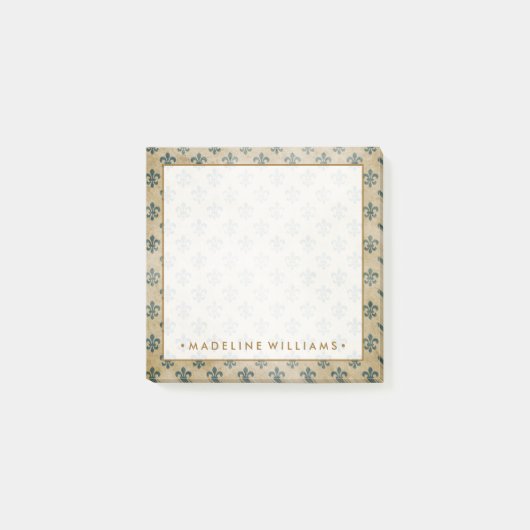 Post-it® Fleur-De-Lis Or (Devant)