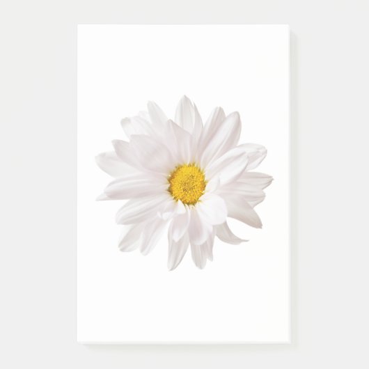 Post-it® Fleur de marais blanc Conception de Modèles de mar (Devant)