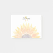 Post-it® Fleur de monogramme (Devant)