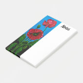 Post-it® Fleur de pavot (Incliné)