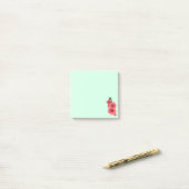 Post-it® Fleur de Rose Trémère Pixelisée (Sur un bureau)