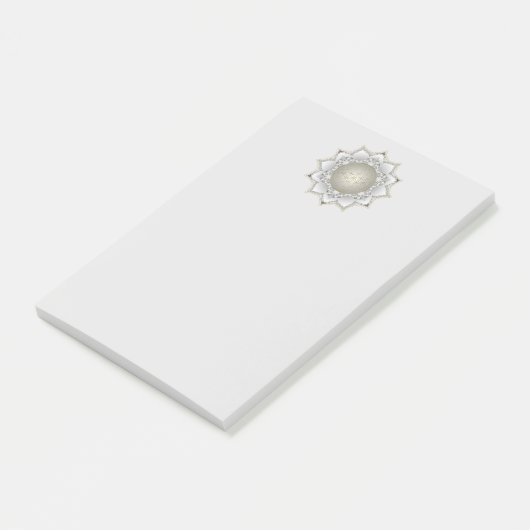 Post-it® Fleur De Vie - Blossoms Mandala 1 (Incliné)