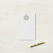 Post-it® Fleur de Vie - Mandala Fleurs 1 (Sur un bureau)