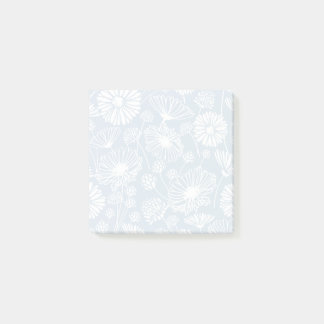 Post-it® Fleur douce (blanc | Bleu)