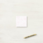 Post-it® Fleur douce (rose | BLANCHE) (Sur un bureau)