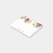 Post-it® Fleur dynamique personnalisée (Incliné)