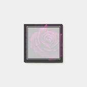 Post-it® Fleur gothique de rose violet-rouge (Devant)
