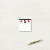 Post-it® Fleur Heureuse (Sur un bureau)