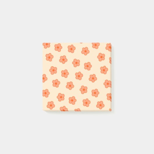 Post-it® Fleur Hippie Orange Peach Preppie (Devant)