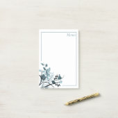 Post-it® Fleur orientale (Sur un bureau)